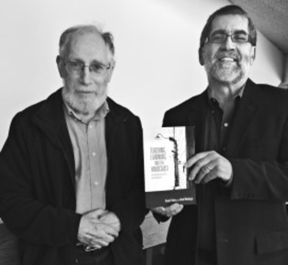 Authors Howard Tinberg and Ron Weisberger  with their new book.